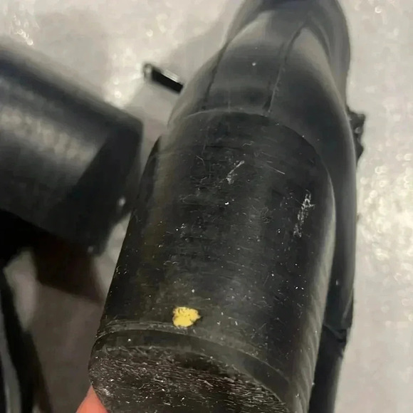 [US8]Blondo Black Waterproof Block Heeled  Round Toe Ankle Boots - Picture 9 of 9